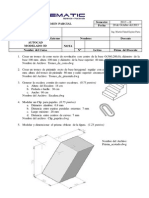 Primer Examen Parcial - Autocad 3d Domingo