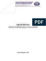 Ghid de Practica - LICENTA 2013-2014