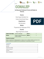 Colegio Nacional de Educación Profesional Técnica Del Estado de Veracruz Alumna