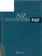 Barthes Roland S Z en 1974