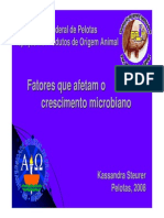 crescimento microbiano UFPL