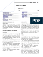 Horn System Diagnosis and Testing Guide