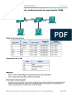 3.3.2.2 Lab - Implementing VLAN Security