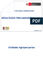 Resultados Preliminares IV Censo Agropecuario