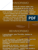 Apresentação Behaviorismo Bom