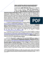 Evaluación Excepcional de Personal Directivo de EB y ETP