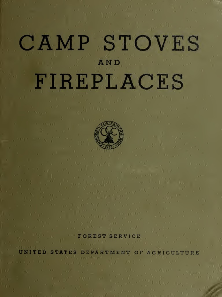 Camp Stoves and Fireplaces 1937 PDF Stove Fireplace