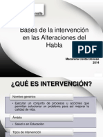 01 Bases de La Intervención en Alteraciones Del Habla