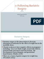 Bariatric Surgery Following Pregnancy