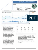 Starbucks Research Report