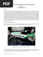 Composite Materials Technology in Formula 1 Motor Racing