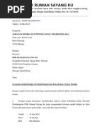 Surat Panggilan Gotong-royong Julai