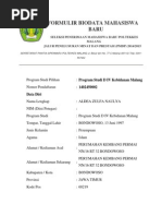 Formulir Biodata Mahasiswa