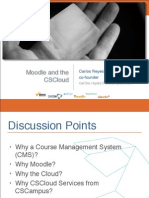 Moodle Cloud Course Management System CMS