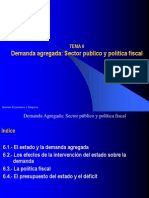 Tema_6. Demanda Agregada Sector Publico y Politica Fiscal