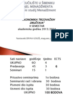 Eko - EKONOMIKA - UVODNO - PREDAVANJEnomika Uvodno Predavanje