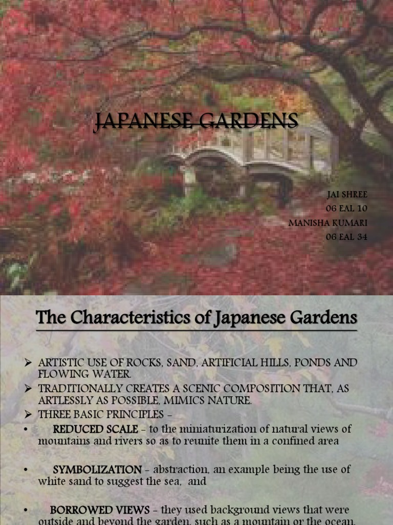 Japanese Gardens PDF Japan Environmental Design