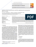 Synthesis of CuO Nanostructures and Their Application for Nonenzymatic Glucose Sensing