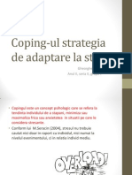 Coping-Ul Strategia de Adaptare La Stres