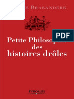 BRABANDERE, Petite Philosophie Des Histoires Drôles