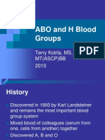 BB - Unit6ABO and H Blood Groups