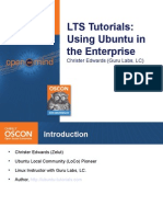 LTS Tutorials - Using Ubuntu in The Enterprise Presentation