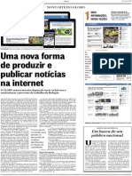 Uma Nova Forma de Produzir e Publicar Notícias Na Internet