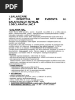 Lectia1.Salarizare Si Revisal