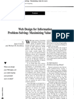 Web Design for Information Problem-solving