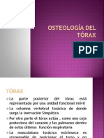 Osteología Del Tórax