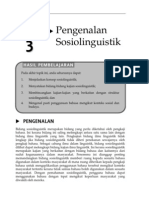 Topik 3 Pengenalan Sosiolinguistik