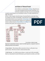 Different Types and Kinds of Mutual Funds