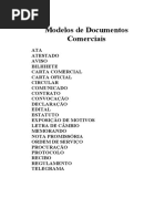 CARTA DE SOLICITAÇÃO DE EMPREGO