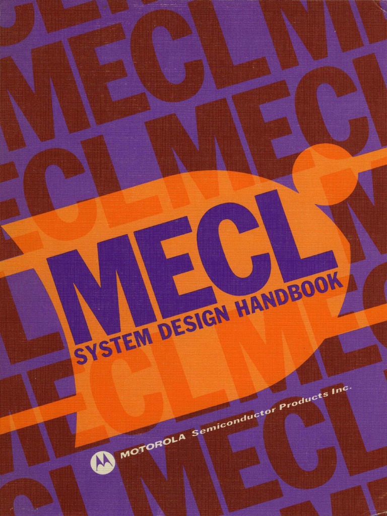 MECL System Design Handbook PDF Logic Gate Amplifier