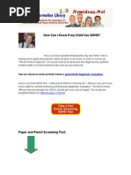 Download How Can I Know if my Child has ADHD  by dcowan SN2274847 doc pdf
