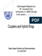 Couplers and Hybrid Rings P y G: .Donelli@disi - Unitn.it .Donelli@disi - Unitn.it