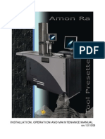 Manual Amon Ra - Tool Presetter
