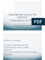 Geoengeneering & UNFCCC