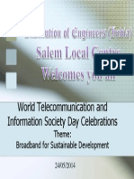 World Telecommunication and Information Society Day Celebrations