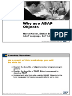 Why Use ABAP Object by Horst Keller