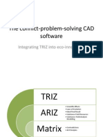 Conflinct problem solving CAD software