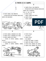 o Pato e o Sapo Ilustrado