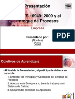 3.ISO_TS_2009 y Enfoque de Procesos_Marzo, 2009