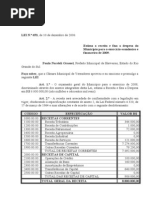 Projeto de Lei 042 - 08 Lei 653 LOA