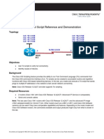 CCNPv6 ROUTE Lab1-1 TCL Scripts Student