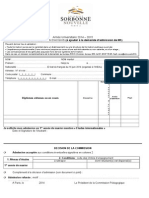 Demande de Validation D'acquis MASTER1 2014-2015 - 0