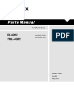 Manual de Partes RL4000