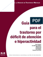 Guia Clinica Para El Trastorno Por Deficit de Atencion e Ihperactividad
