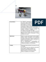 Adhesivos estructurales para pegado rígido