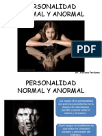 Personalidad Normal y Anormal Diapositivas Adriana